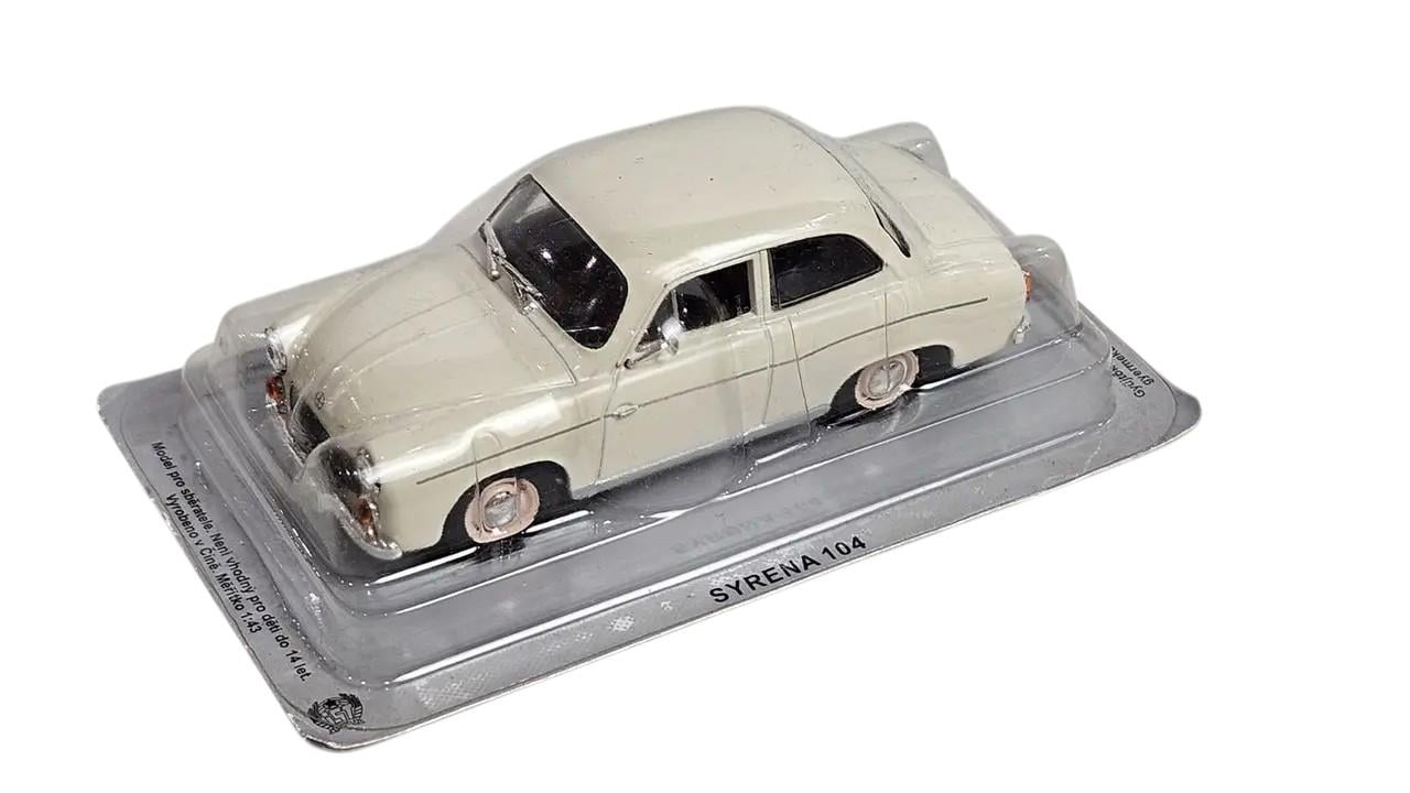 Коллекционная модель Syrena 104 DeAgostini 1:43