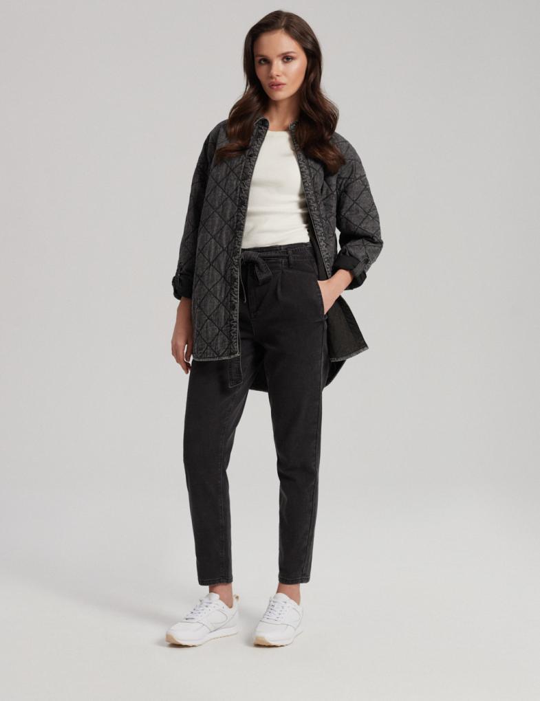 Джинси жіночі Diverse DRIJI III р. 36 Темно-сірий (5902598811059)