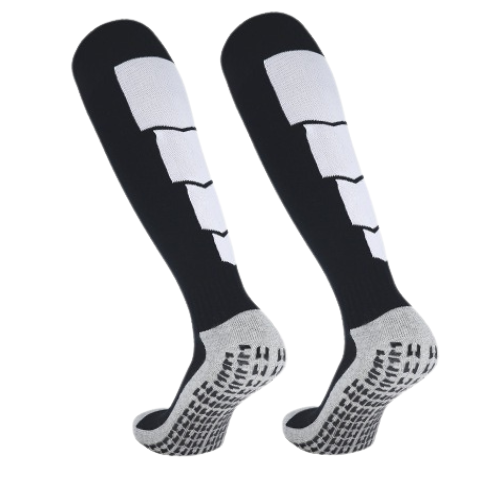 Гетри футбольні ігрові тренувальні спортивні з антиковзним покриттям Чорний L EU р. 42-45 - фото 2 Гетри футбольні ігрові тренувальні спортивні з антиковзним покриттям Чорний L EU р. 42-45 - фото 2