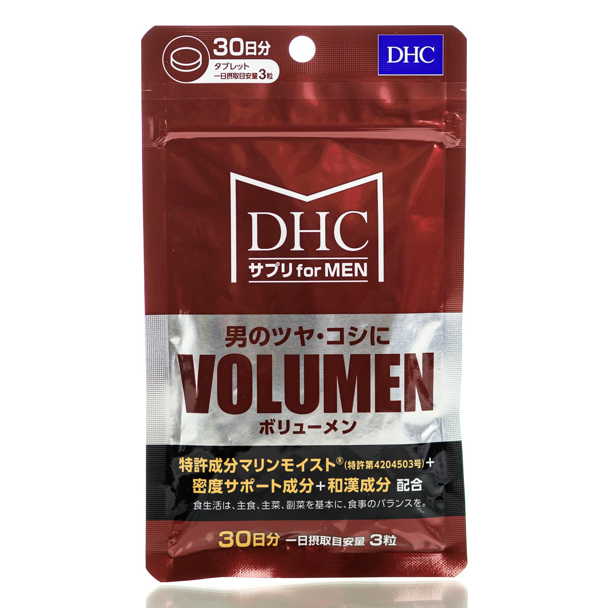 Профилактика выпадения волос у мужчин Dhc Men's Volumen 30 дн. 90 шт.