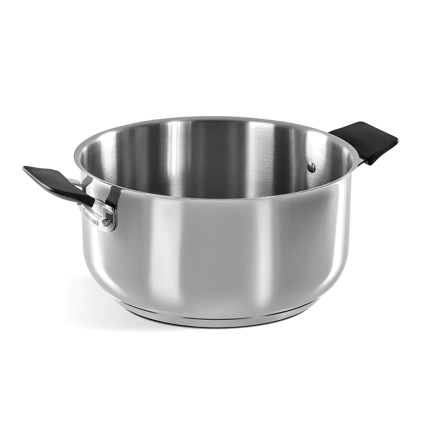 Кастрюля с крышкой Barrazoni 33 Carati Inox 1,5 л (170102016)