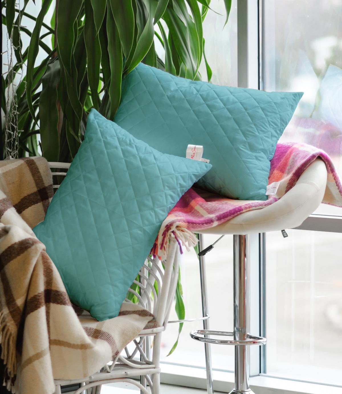 Набор подушек MirSon №1604 Eco Light антиаллергенные средние 50х70 см 2 шт. Blue (2200002652018) - фото 2 Набор подушек MirSon №1604 Eco Light антиаллергенные средние 50х70 см 2 шт. Blue (2200002652018) - фото 2