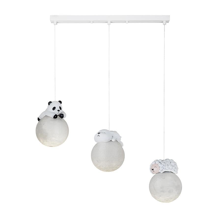 Люстра подвесная Lighthouse LS-19826-3 500 RPL с MIX животными