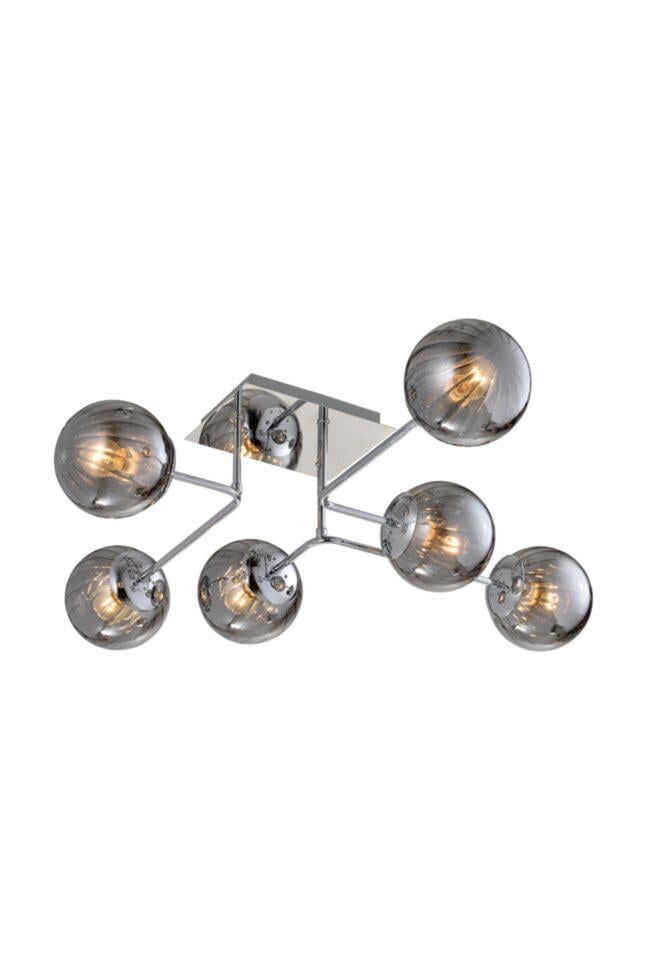 Люстра WunderLicht Wa1804 77x17 см Серебристый (WA1804-46) Люстра WunderLicht Wa1804 77x17 см Серебристый (WA1804-46)