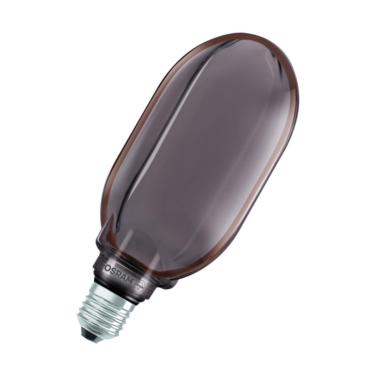 Лампа LED Osram Vintage 1906 Globe Smoke 4W 220V 110lm 1800K E27 DIM 100x189 мм филаментная (4058075846081)