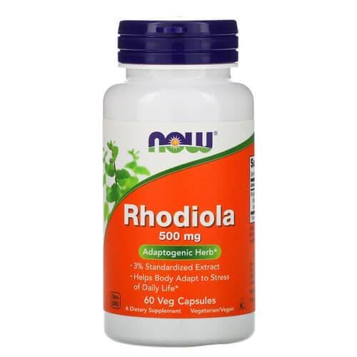 Родиола NOW Rhodiola 500 мг 60 капс. (NOW-04754) Родиола NOW Rhodiola 500 мг 60 капс. (NOW-04754)