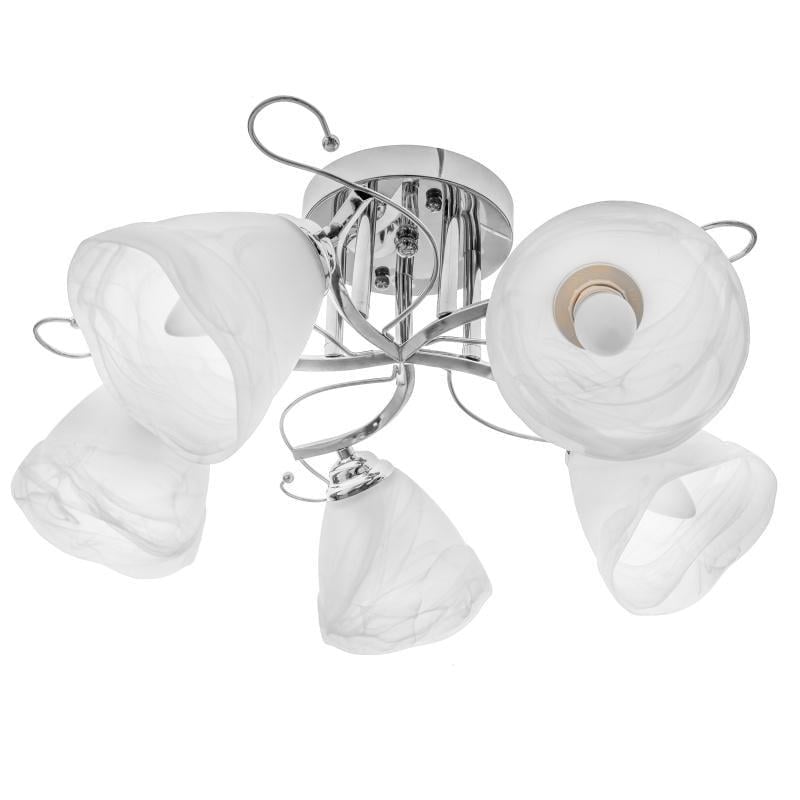 Люстра потолочная Brille LK-617S/5 E27 CH