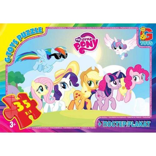 Пазлы G-Toys My Little Pony MLP017 (4824687633971)