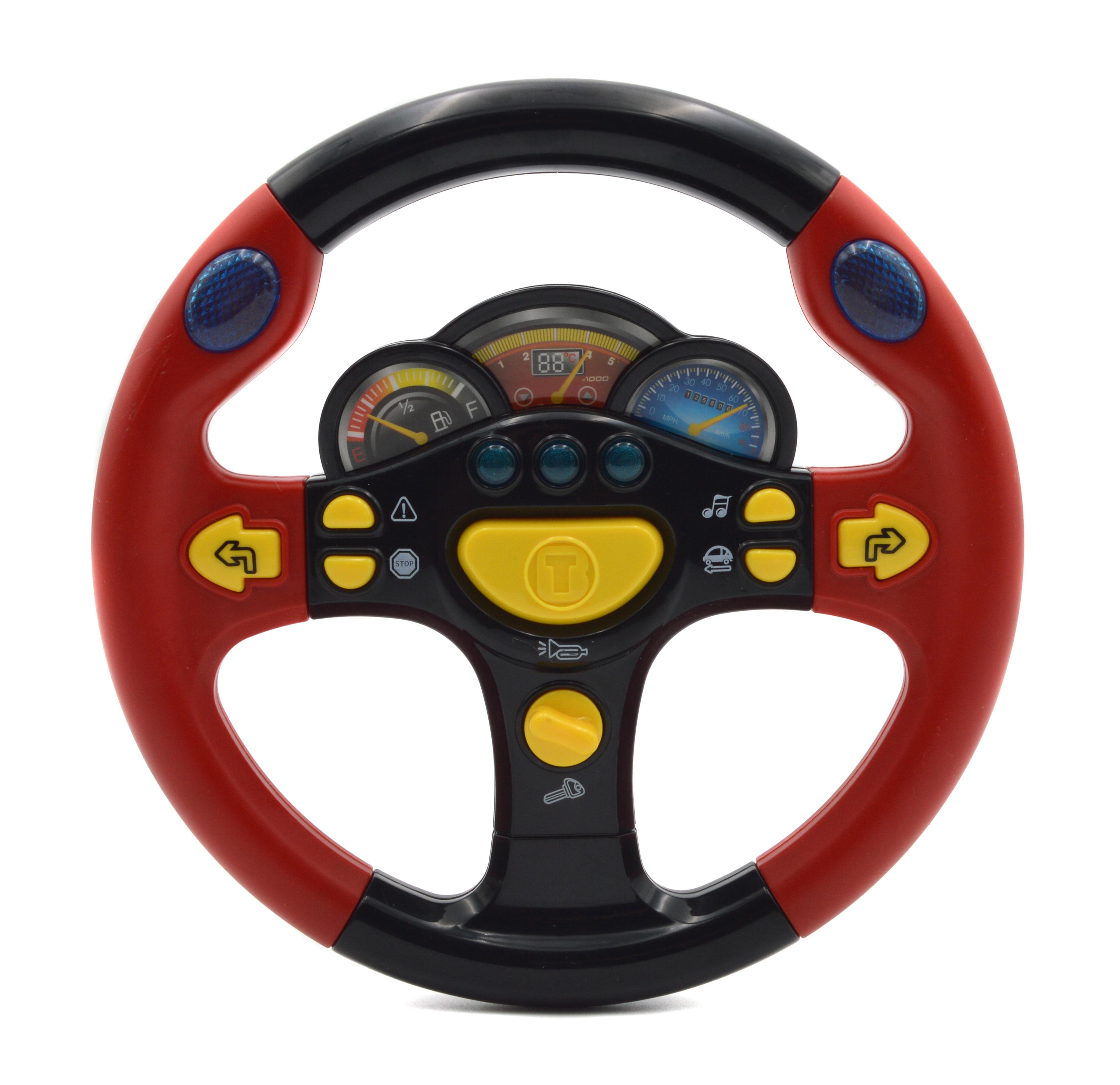 Руль музыкальный 7737 звук/свет (7737R)