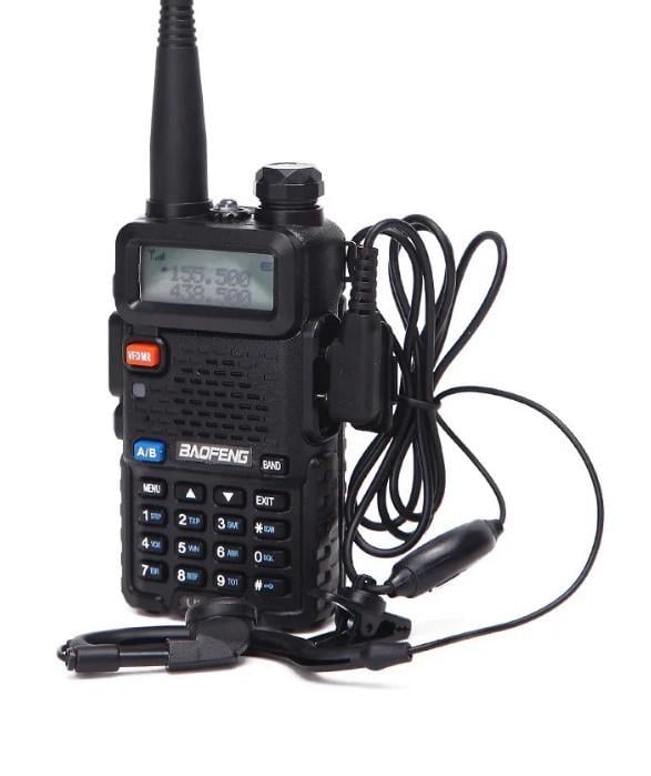 Рация Baofeng UV-5R/5 Вт аккумулятор 1800 мАч