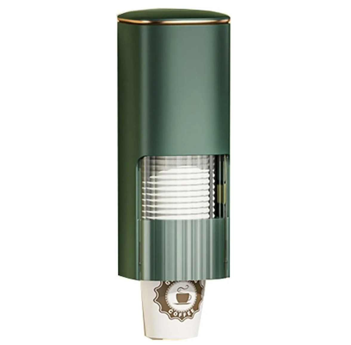 Диспенсер для одноразових паперових стаканчиків Зелений Диспенсер для одноразових паперових стаканчиків Зелений