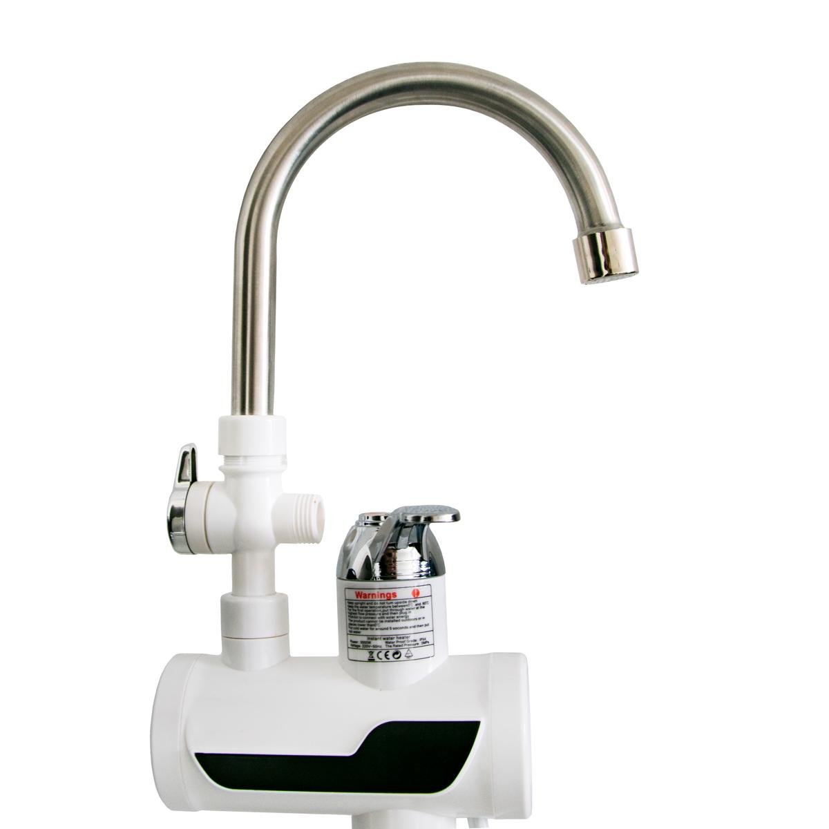 Проточный водонагреватель Water Faucet RX-001-3 3000 Вт Белый (1009592-Black) - фото 4