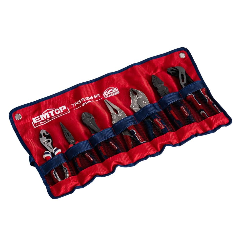 Набор шарнирно-губцевого инструмента EMTOP EOS23055 7 шт. - фото 4