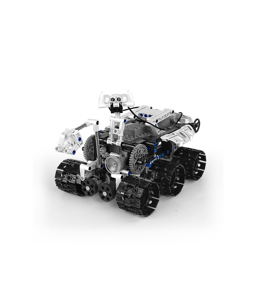 Конструктор робот на радиоуправлении Transbot STEM RC Control WALL-E ВОЛЛ-И 3в1 программируемый 606 дет. (15046) - фото 4