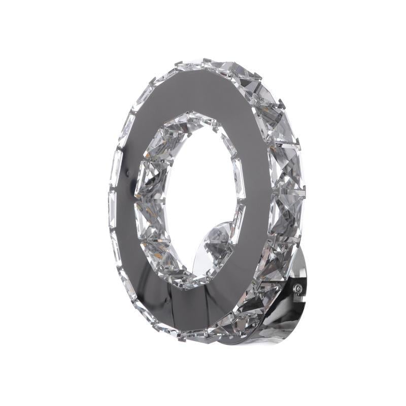 Бра настінне накладне Brille BR-972W/8 W CH Brille