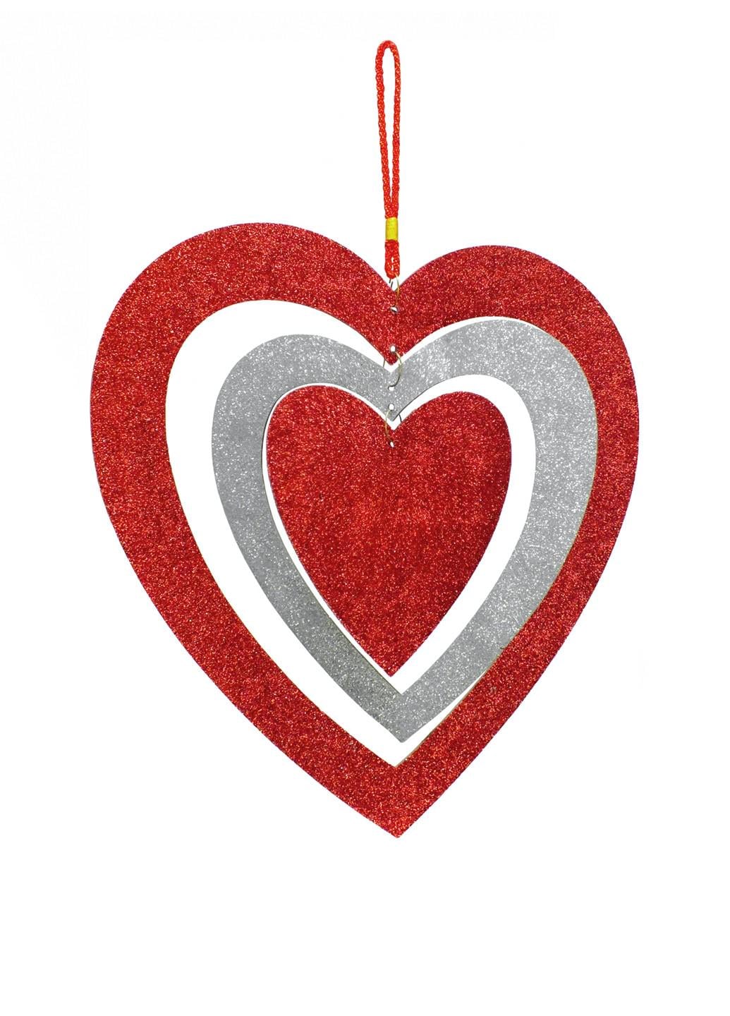 Декор Сердце тройное (18-539)