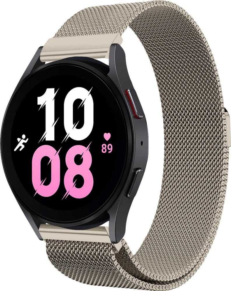 Ремешок Миланская петля Milano для Galaxy Watch 5 44 мм Brushed Gold (29181-16)