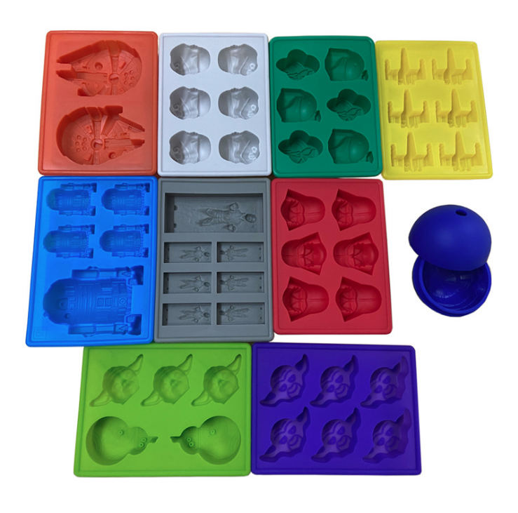 Набор силиконовых форм для льда Star Wars 10 шт. (1454692966)