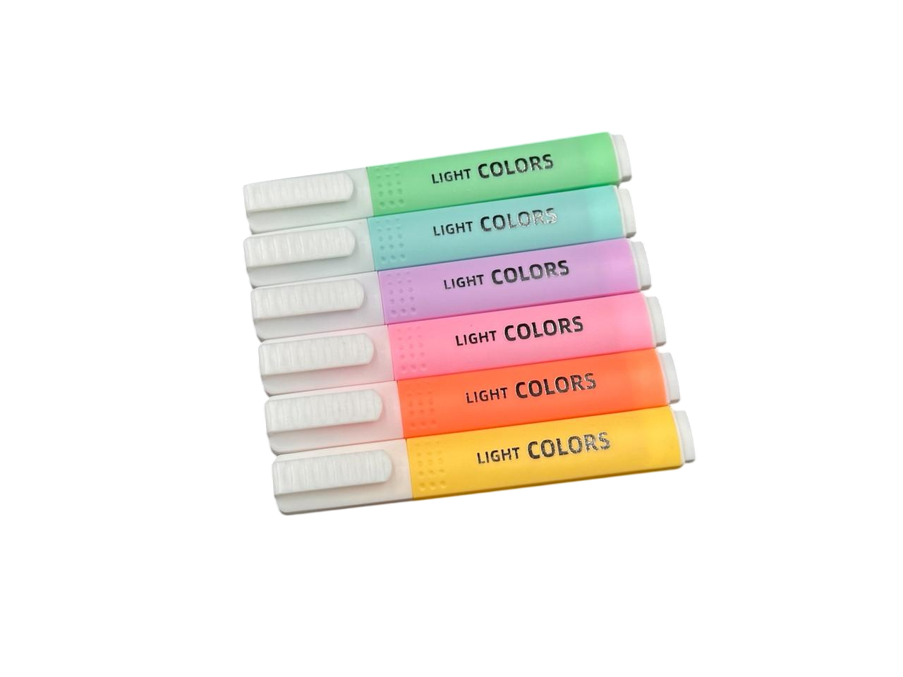 Набор текстовых маркеров на водной основе 6 шт. Разноцветный (FLM-102)