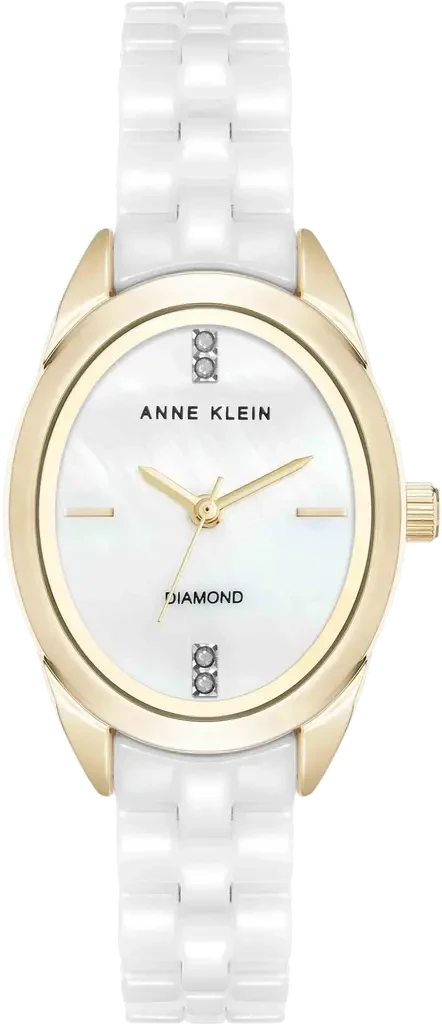 Наручные часы женские Anne Klein AK-5182WTGB с перламутровым циферблатом