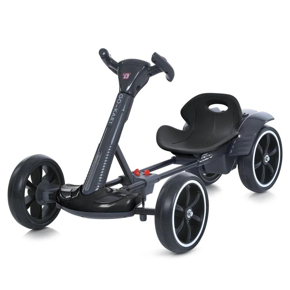 Детский электрокарт GO KART F1 на аккумуляторе с пультом Черный (35886744)