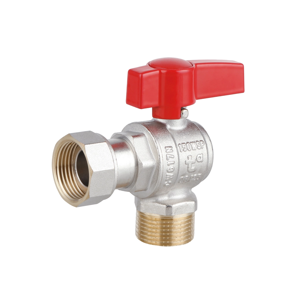 Кран кульовий кутовий Thermo Alliance Standart 3/4"ВЗ з накидною гайкою (SD00054688)