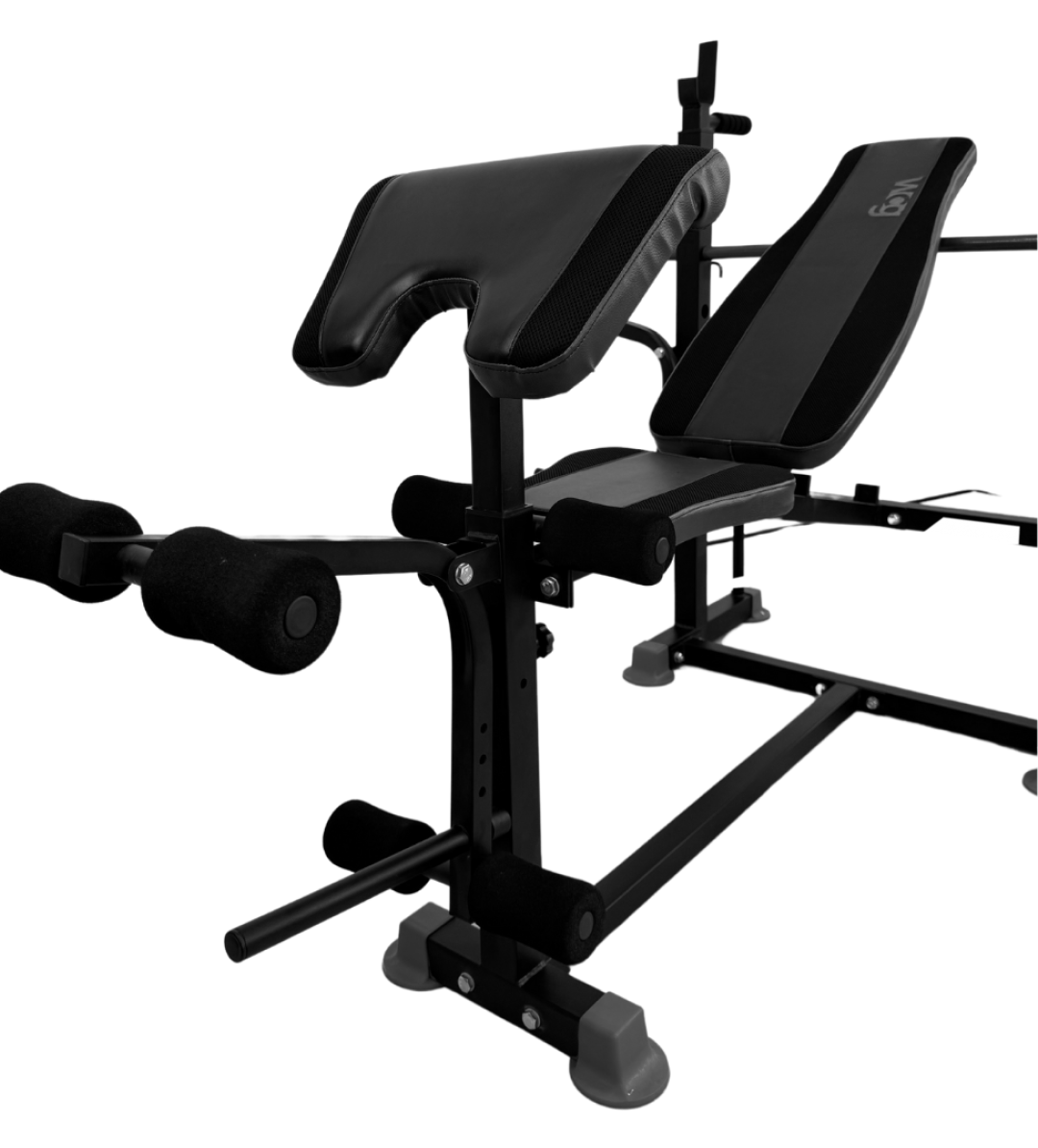 Лава для жиму універсальна WCG 0090 верхня тяга/бруси/лава Скотта/штанга гантелі 60 кг (wcg-0090+60kg) - фото 7 Лава для жиму універсальна WCG 0090 верхня тяга/бруси/лава Скотта/штанга гантелі 60 кг (wcg-0090+60kg) - фото 7