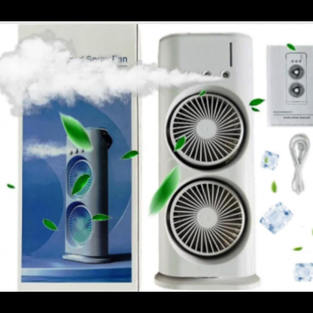 Вентилятор подвійний з функцією зволоження та пультом - фото 4 Вентилятор подвійний з функцією зволоження та пультом - фото 4