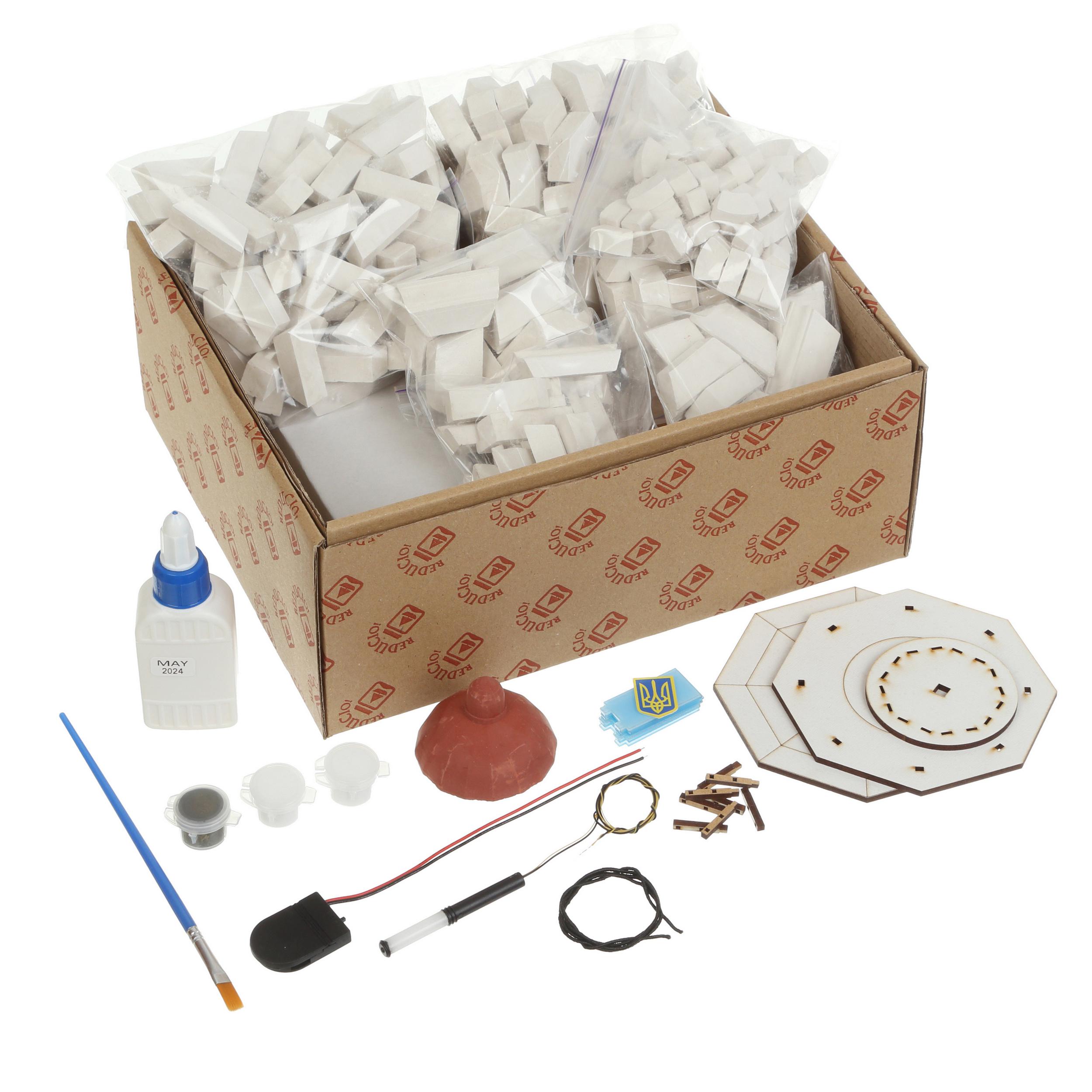 Конструктор з керамічних міні-цеглинок "Маяк на острові Зміїний" - фото 8 Конструктор з керамічних міні-цеглинок "Маяк на острові Зміїний" - фото 8