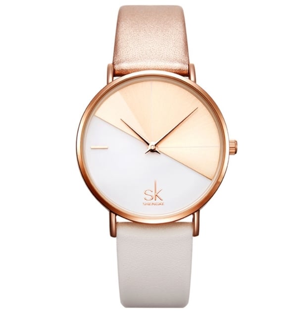 Часы наручные женские Shengke Duos Limited Brown (1368)