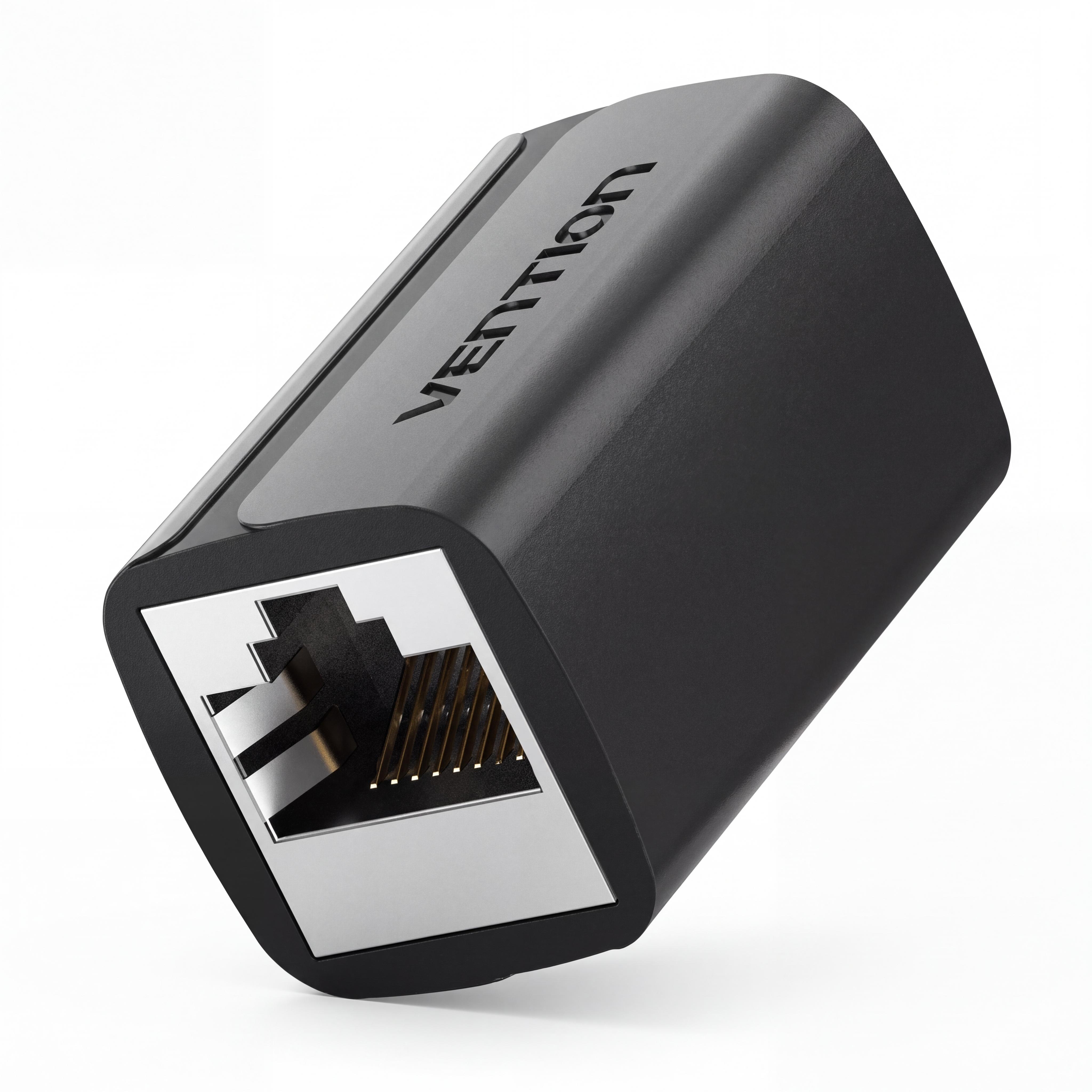 Кабель сетевого Vention RJ45 Keystone Cat.7 до 10 Гбит/с экранированный FTP для Cat.5e/Cat.6/Cat.6A Черный (IPWB0)