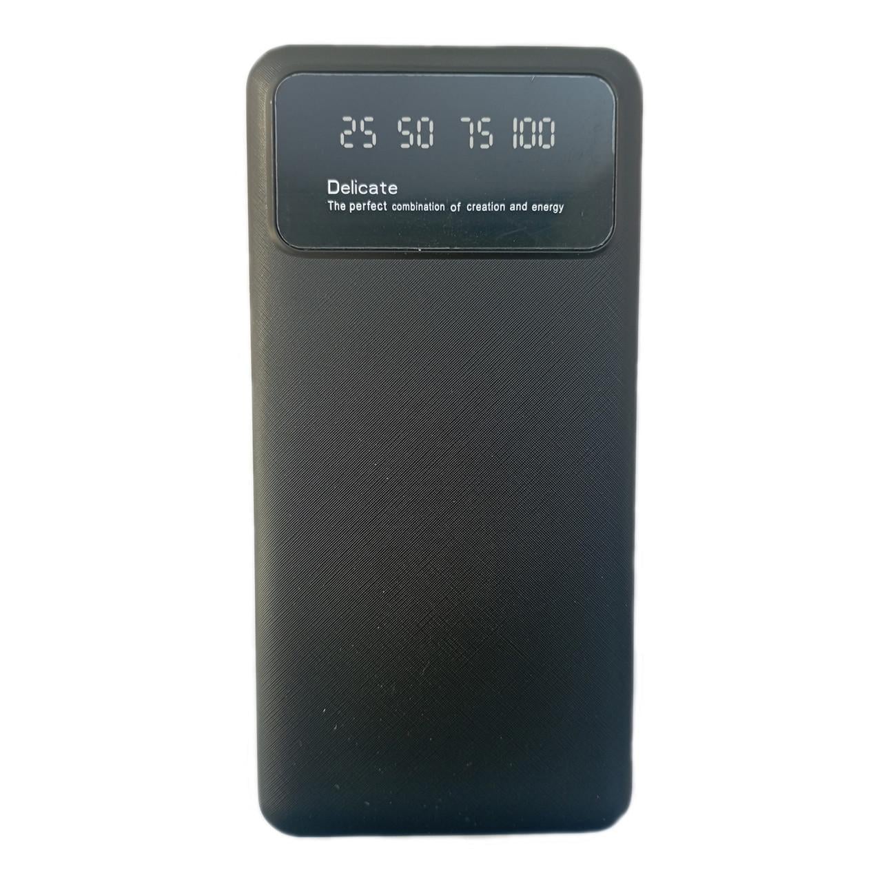 Повербанк 20000 mAh с экраном и фонариком Black (11225)