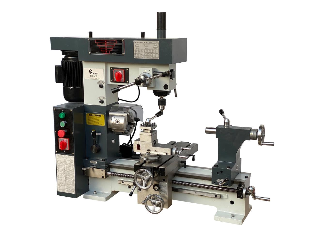 Станок 9craft комбинированный токарно-фрезерный (HQ500)