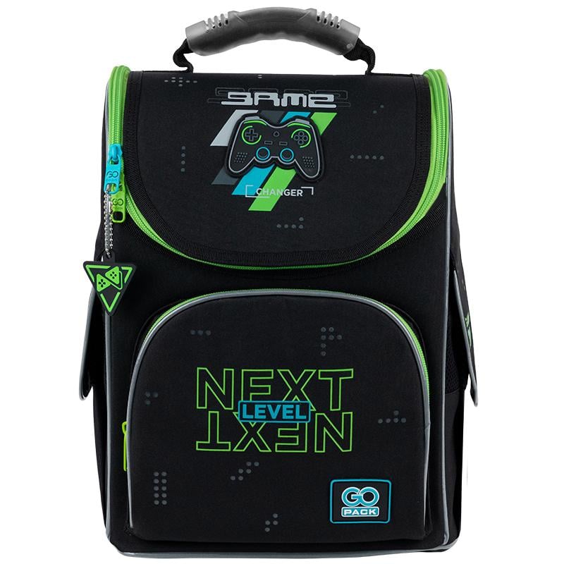 Школьный каркасный рюкзак GoPack Education GO25-5001S-7 Next Level с ортопедической спинкой (995157) - фото 1 Школьный каркасный рюкзак GoPack Education GO25-5001S-7 Next Level с ортопедической спинкой (995157) - фото 1