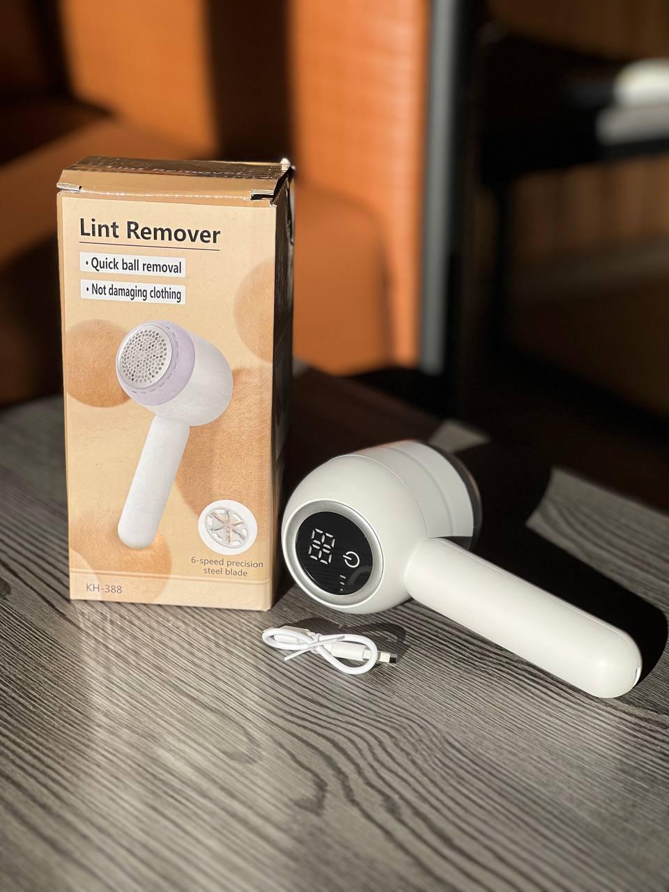 Машинка для видалення катишків Lint Remover KH-388 акумуляторна Білий - фото 5