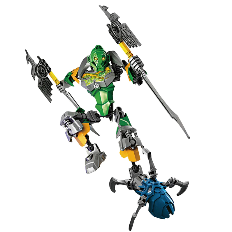 Детский конструктор Bionicle Master of Jungle Lewa с роботами