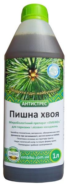 ᐉ Удобрение микробиологическое Эмбико Пышная хвоя 1 л