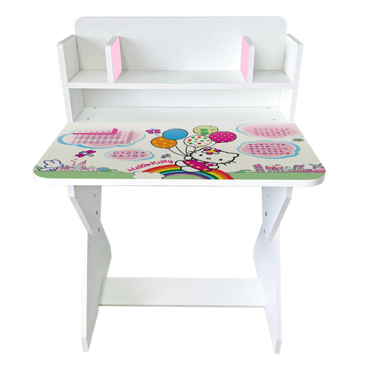 Парта со стульчиком Holy Wood П01 регулируемая с рисунком Hello Kitty (18137781) - фото 2 Парта со стульчиком Holy Wood П01 регулируемая с рисунком Hello Kitty (18137781) - фото 2