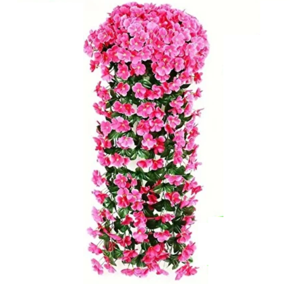 Искусственные цветы для декора петунии C00187-2 Розовый (C00187-2)