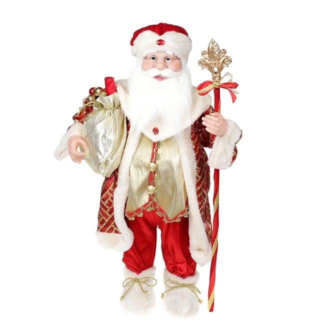Новогодняя декорация Тренд Декор Санта 62 см