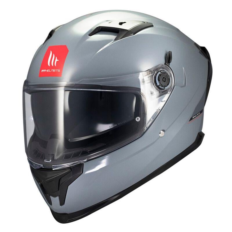 Мотошлем MT HELMETS BRAKER SV Solid A12 XS Gloss Grey (35882)