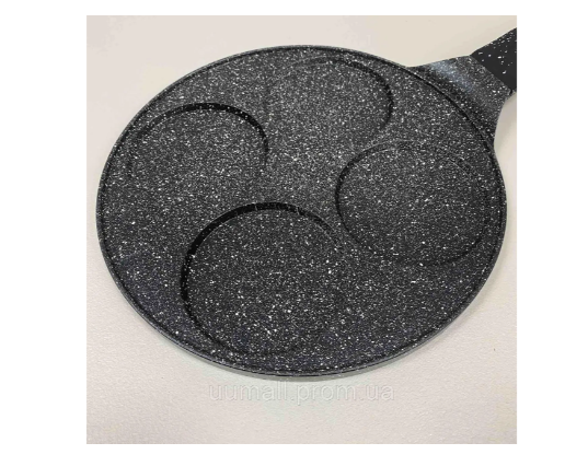 Сковорода алюмінієва Bohmann для панкейків і оладок 26 см (1020-26 MRB) - фото 4