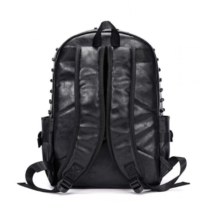 Рюкзак чоловічий міської кожзам 41х33х13 см Чорний (866) - фото 4 Рюкзак чоловічий міської кожзам 41х33х13 см Чорний (866) - фото 4