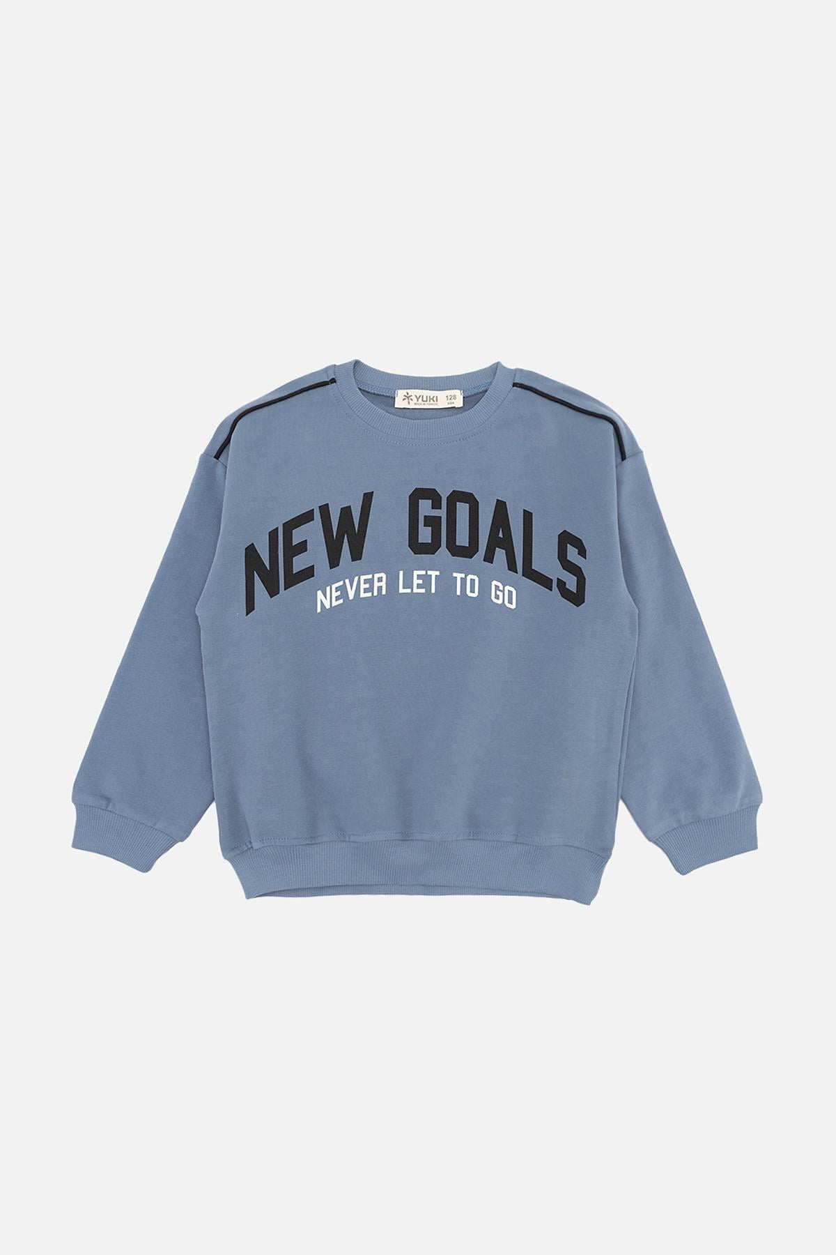 Свитшот для мальчика 134 см Индиго (ЦБ-00270883)