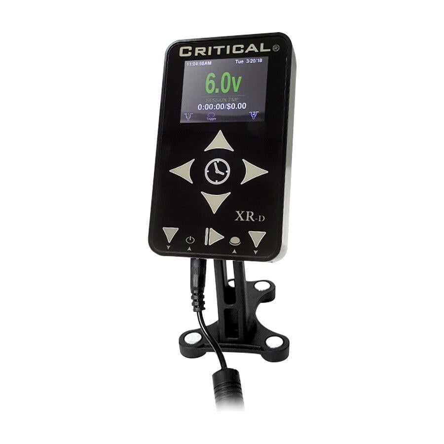 Блок питания для двух татуировок Critical POW-XRD W/Cord металлический с электронным табло