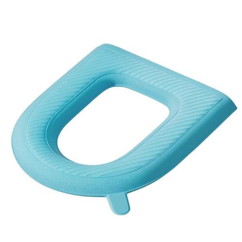 Накладка на унитаз PampySeat влагонепроницаемая с держателем Голубой (2095)