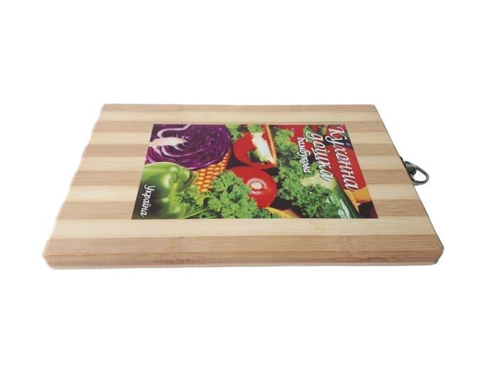 Доска разделочная бамбуковаяовая 22x32 см (20220)