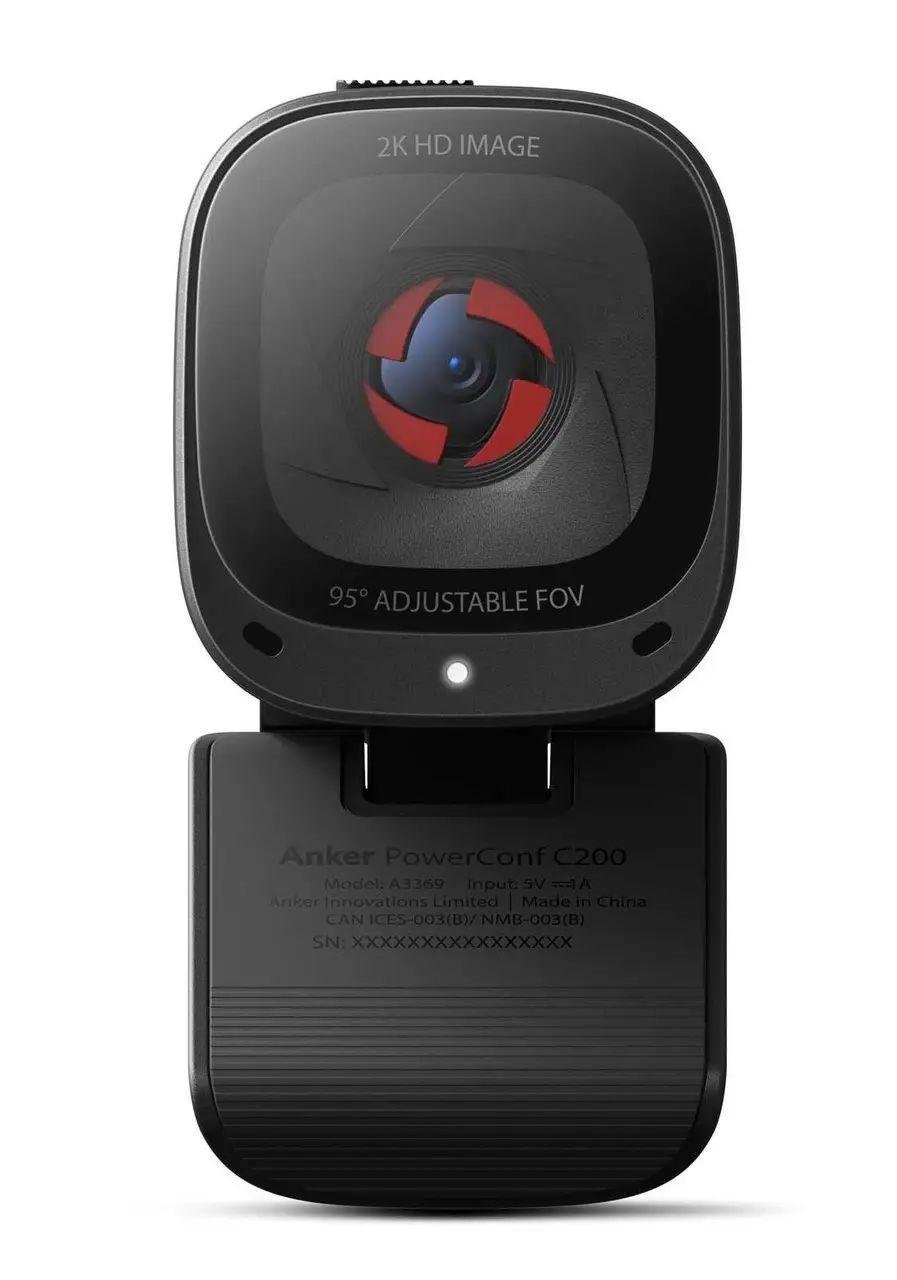 Веб-камера Anker PowerConf C200 2K со стерео микрофоном (2115698887) - фото 2 Веб-камера Anker PowerConf C200 2K со стерео микрофоном (2115698887) - фото 2
