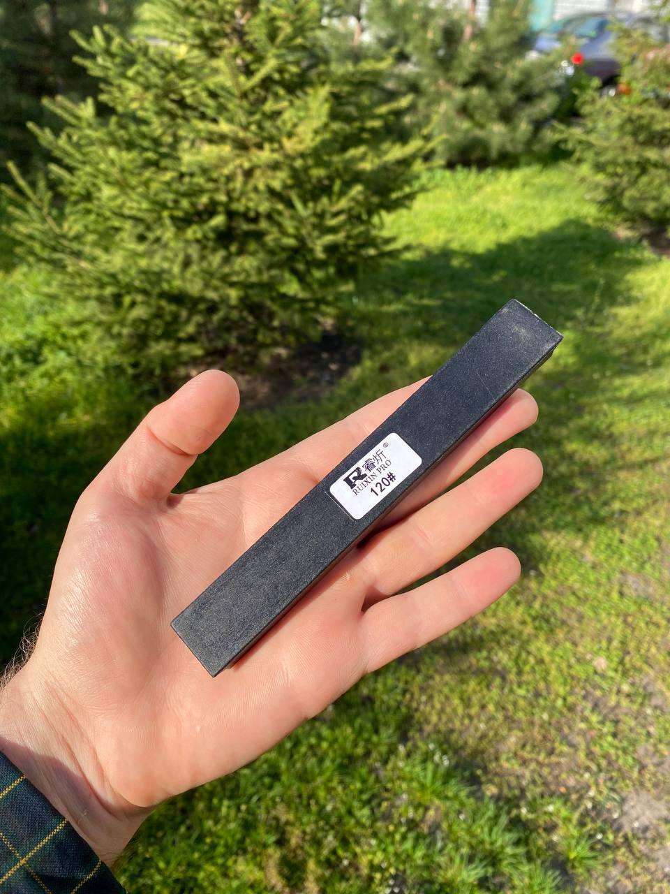 Брусок алмазний 120# для точилок Ruixin/Ganzo/Apex 160x23x8 мм (120) - фото 7