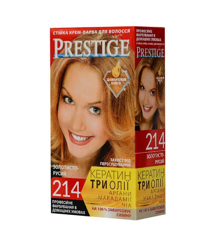 Краска для волос Prestige 214 Золотисто-русый